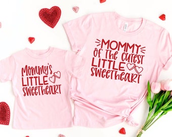 Mommy and Me Valentine Shirts - Matching Valentines Shirts - Valentines Day Outfit - Matching Shirts - Mother and Son - Mother and Daughter