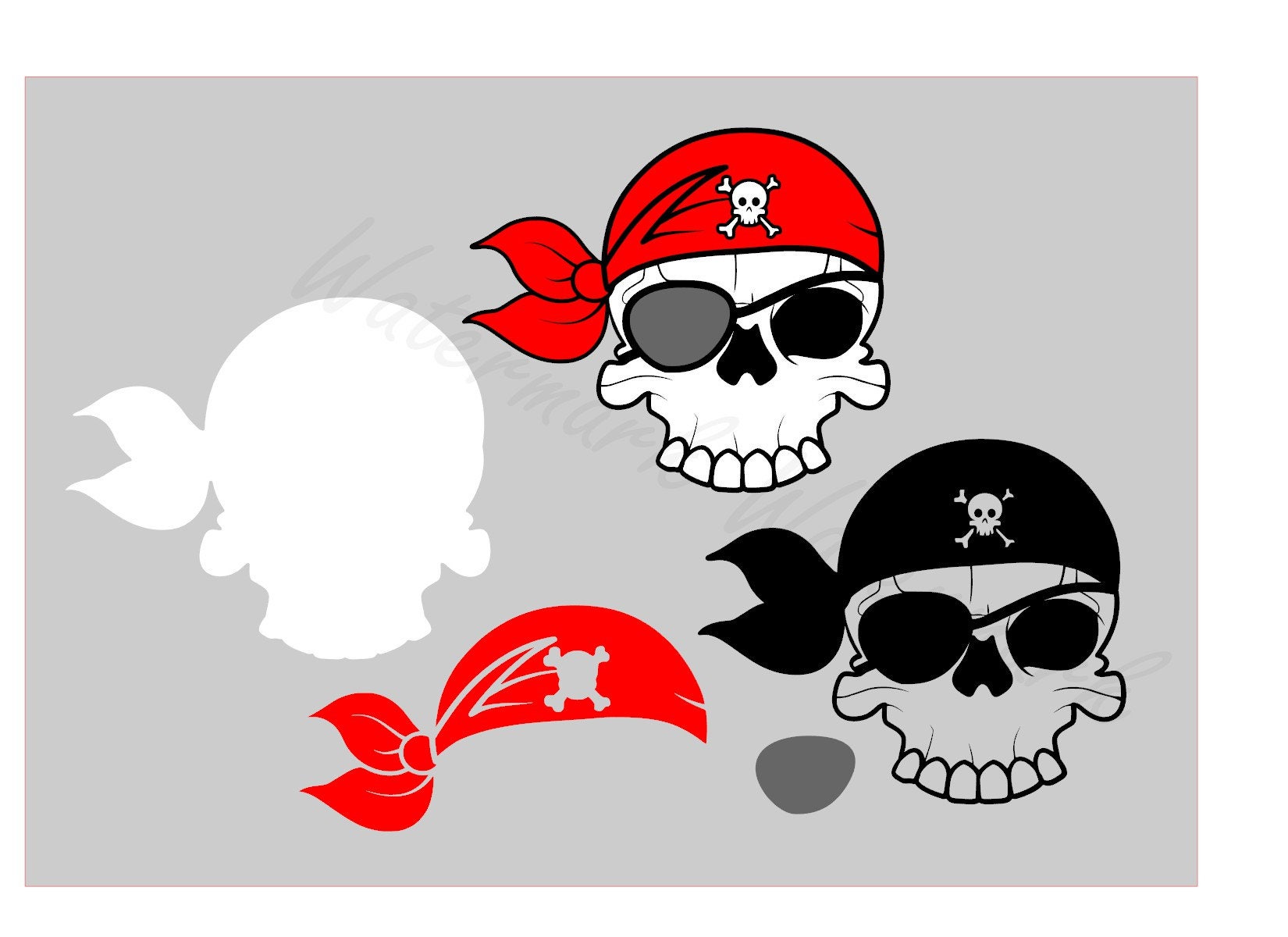Download Pirate SVG and Studio 3 Cut File Stencil and Decal Cut ...