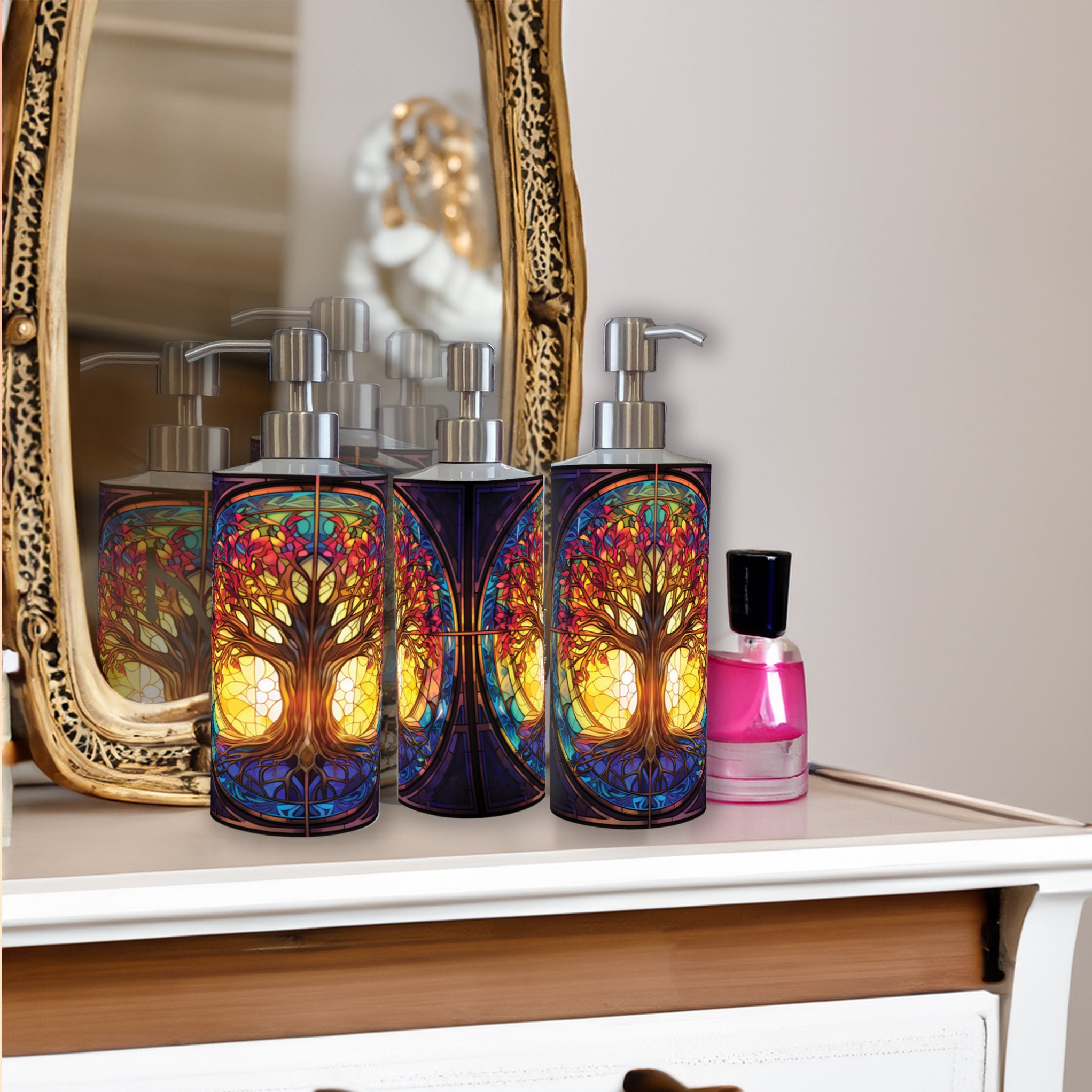 Soap or Lotion Pump Dispenser  - Customizable Stainless Steel