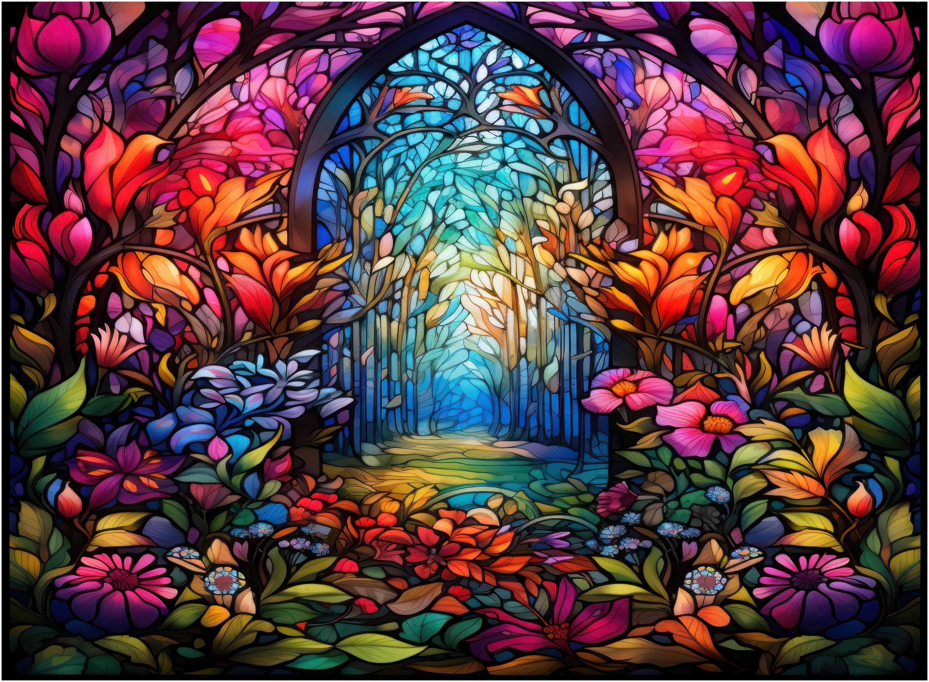 Custom Kitchen Cutting Board Tempered Glass - Counter Art Kitchen Decor - Thumbnail 6