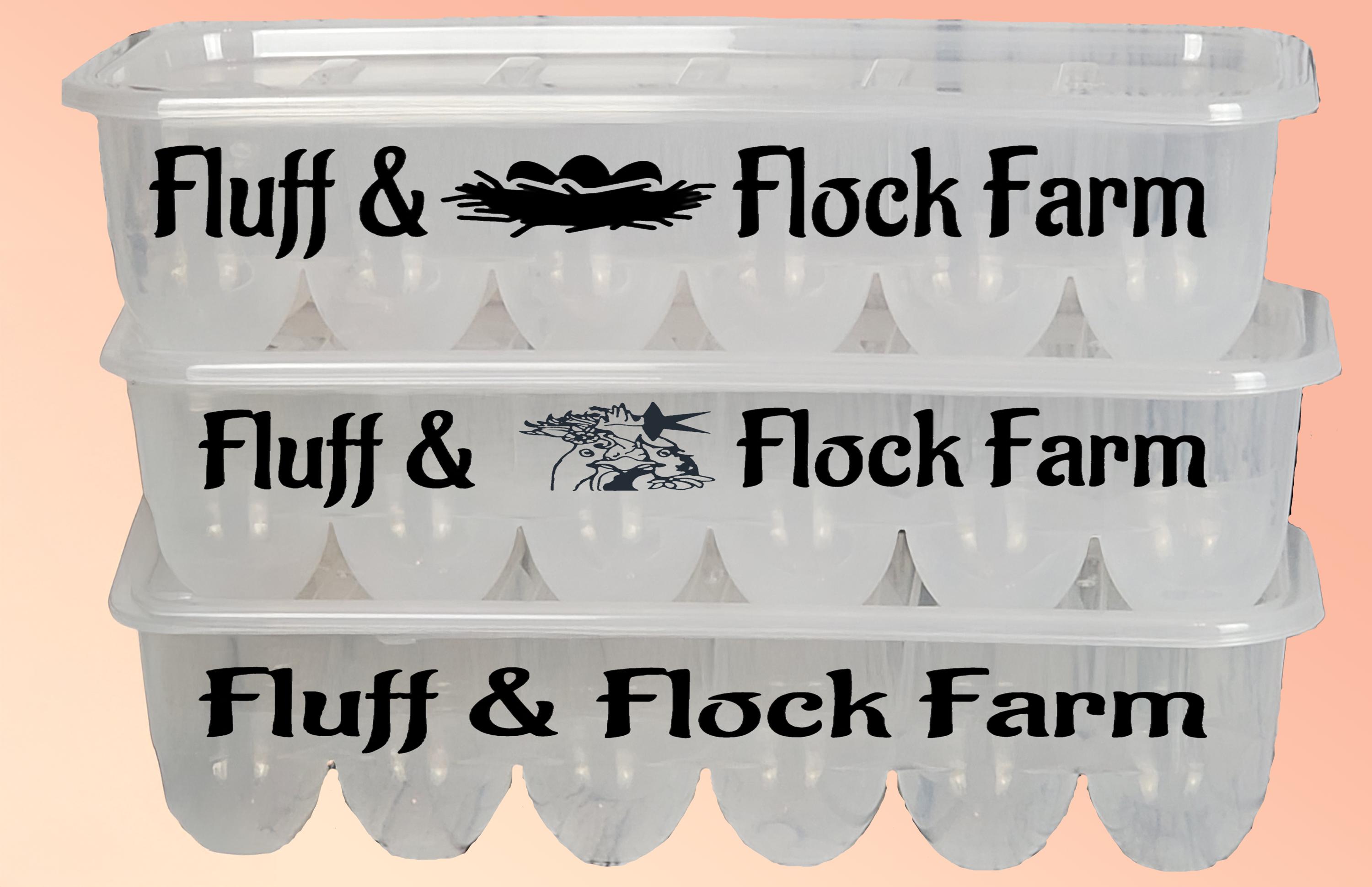 Kitchen Decor Storage Egg Carton Box Plastic Storage for Eggs with Lid Stackable Transparent 12 Egg Carton - Thumbnail 6