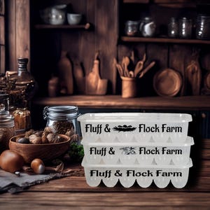 Kitchen Decor Storage Egg Carton Box Plastic Storage for Eggs with Lid Stackable Transparent 12 Egg Carton
