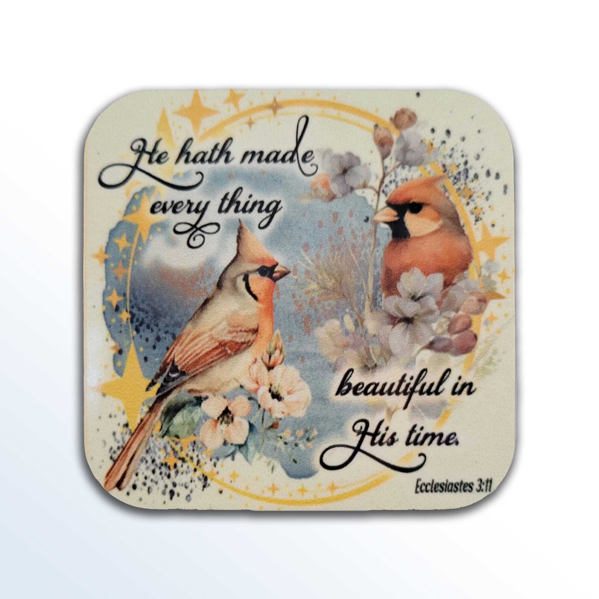 Magnet Religious Scriptures Child of God Only Believe Lord Savior My Redeemer Lives Jesus House of the Lord The Way The Path Rejoice Prayer - Thumbnail 5