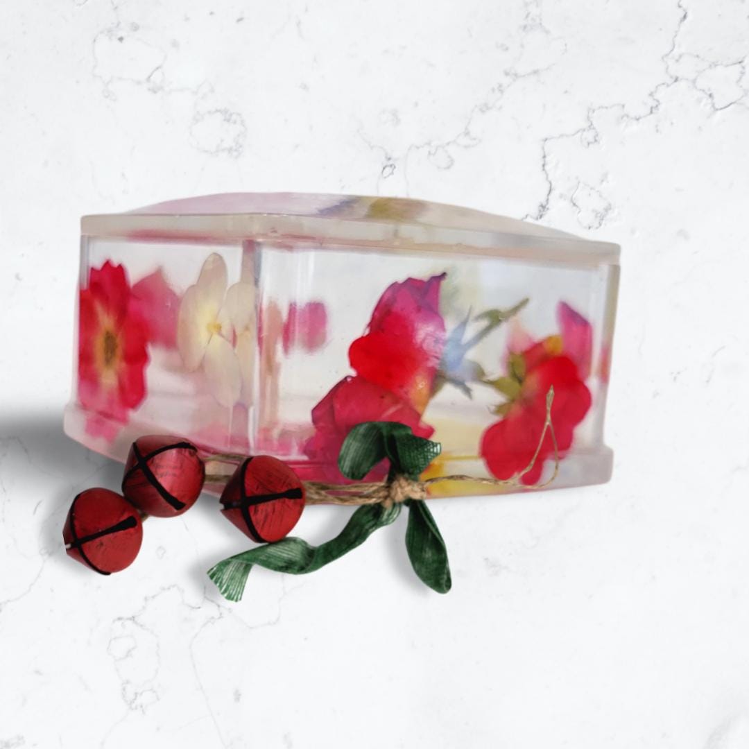 Small Square Resin Keepsake Box - Thumbnail 2