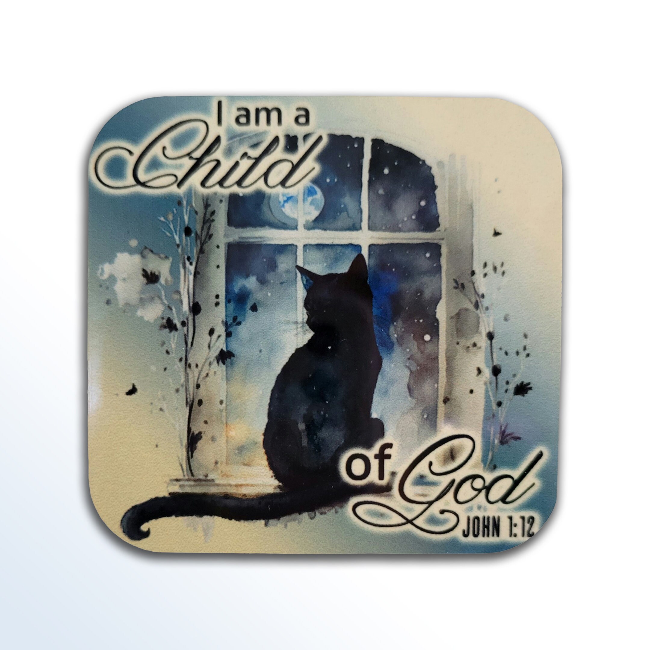 Magnet Religious Scriptures Child of God Only Believe Lord Savior My Redeemer Lives Jesus House of the Lord The Way The Path Rejoice Prayer