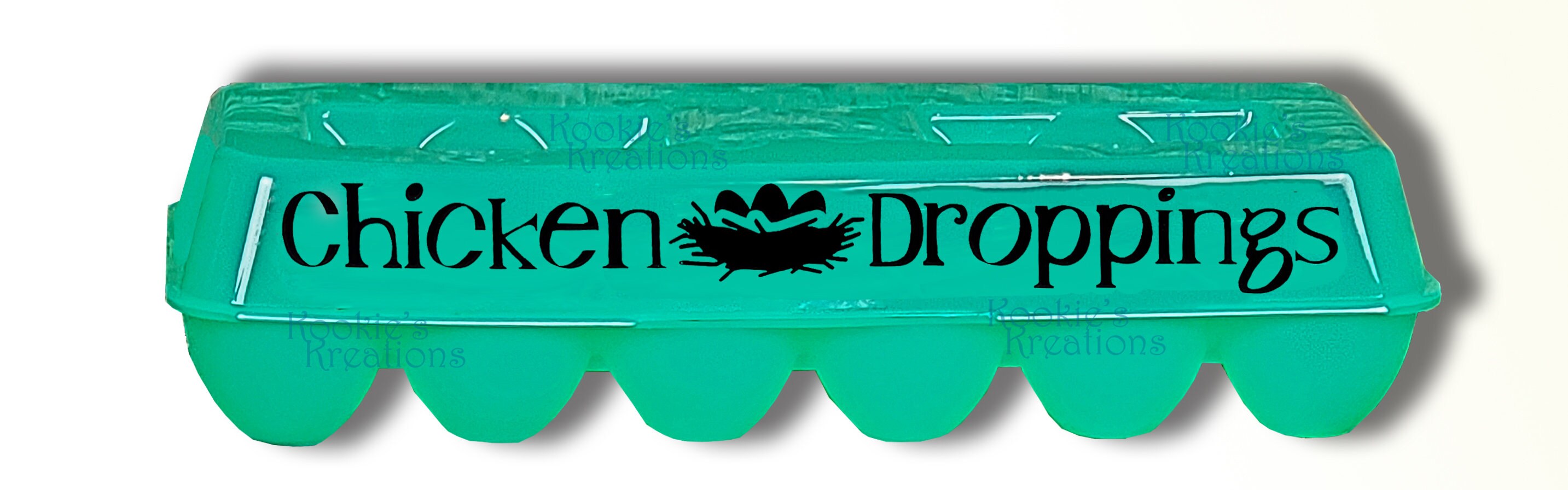 Stackable Egg Carton Green Transparent Plastic Storage with Lid - Thumbnail 3