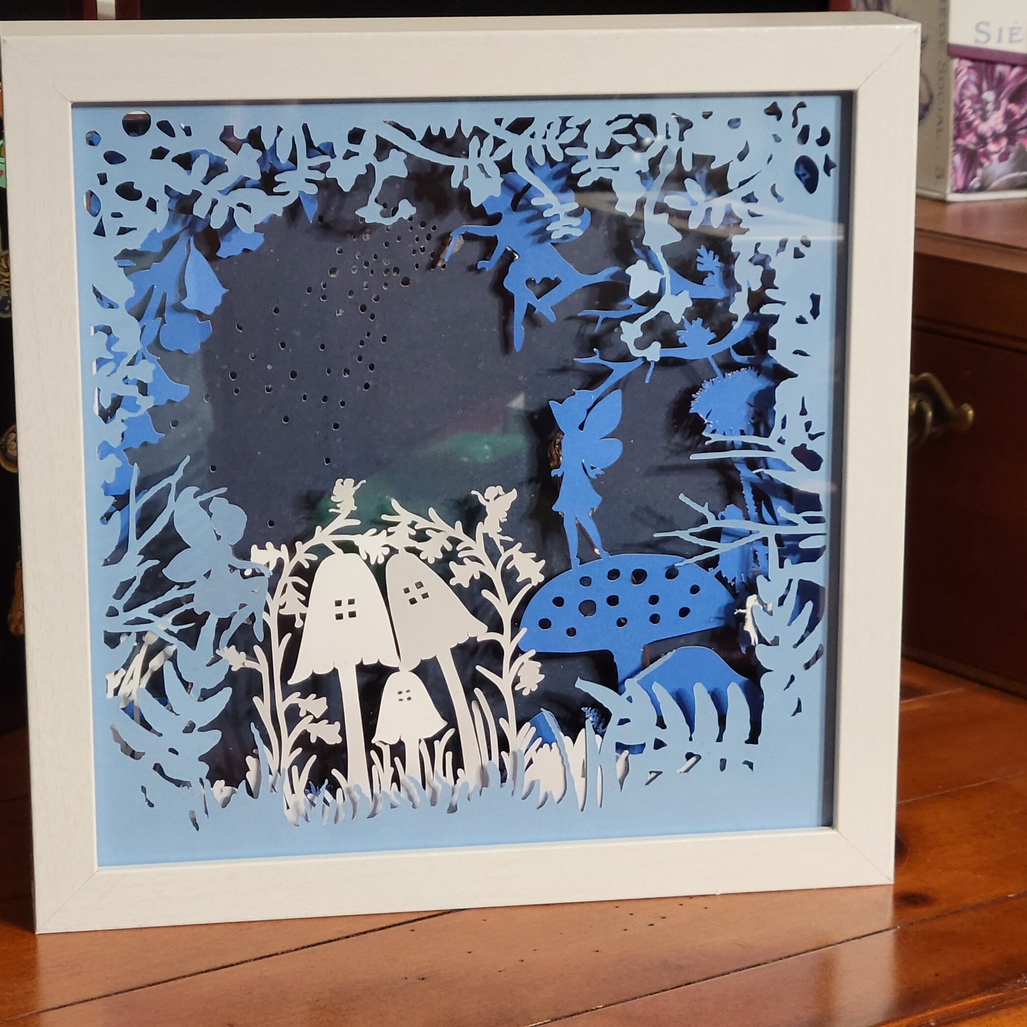 Child's Nightlight - Fairies in the Forest-Fairy Dust-Nightlight-Baby-Infant-Home Decor-Wall Decoror-Table Decor - Thumbnail 5