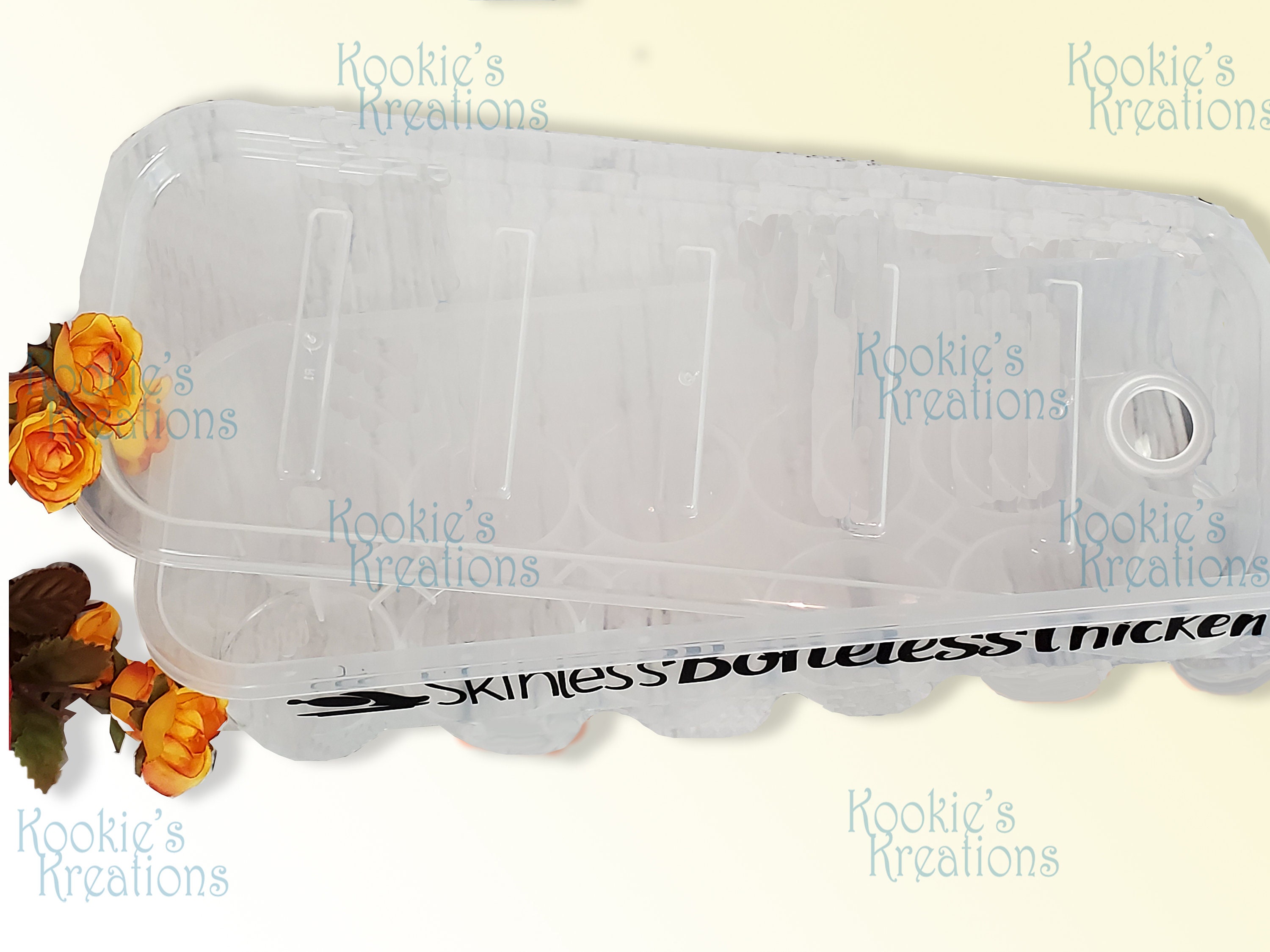 Kitchen Decor Storage Egg Carton Box Plastic Storage for Eggs with Lid Stackable Transparent 12 Egg Carton - Thumbnail 4