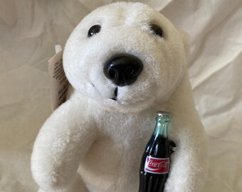 coca cola plush bear 1993