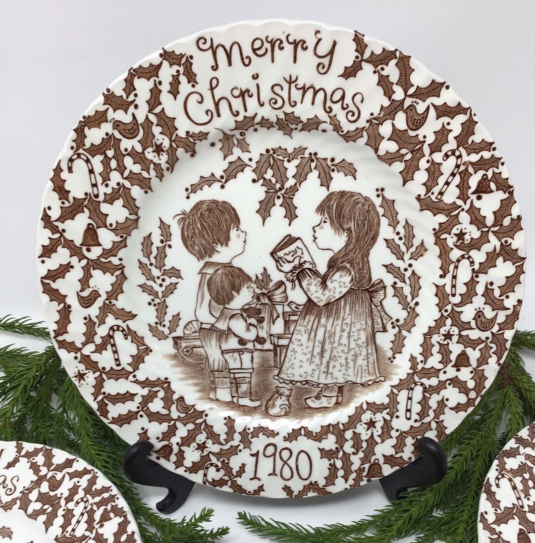 ＊５００枚＊限定製作・Special plate・２００３年クリスマスプレート Christmas PLATE Royal Crownford by Norma Sherman Collector Plates