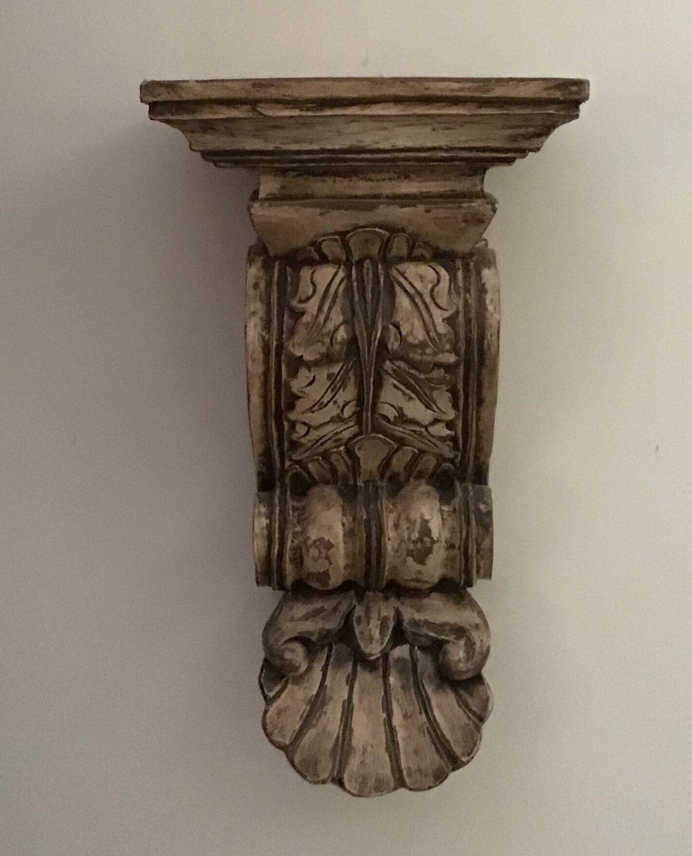 Vintage HUGE PAIR of Carved wood wall sconces made in Etsy