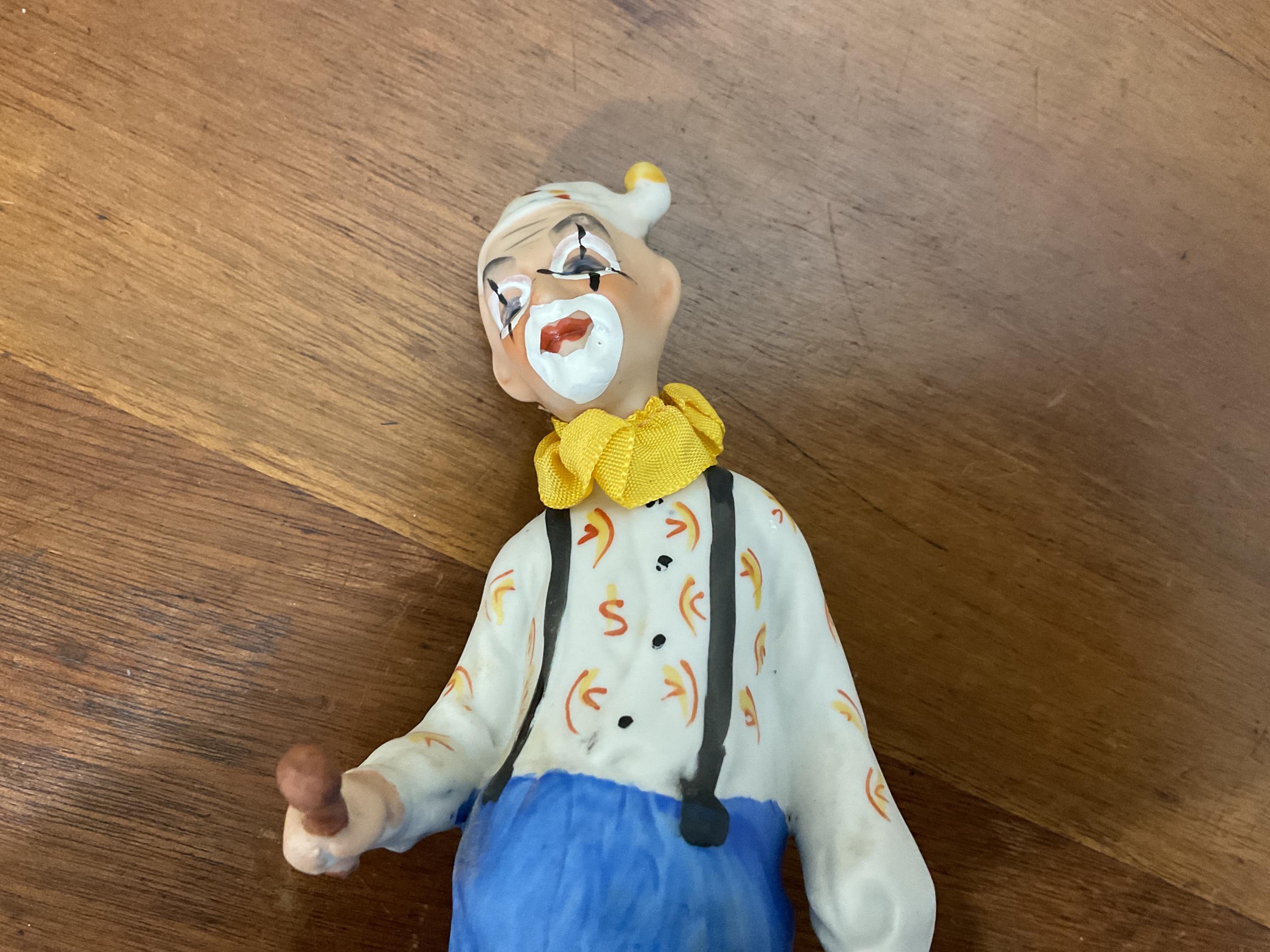 Musicbox Clown Music Box 1980 NY “bring in the Clowns” 9