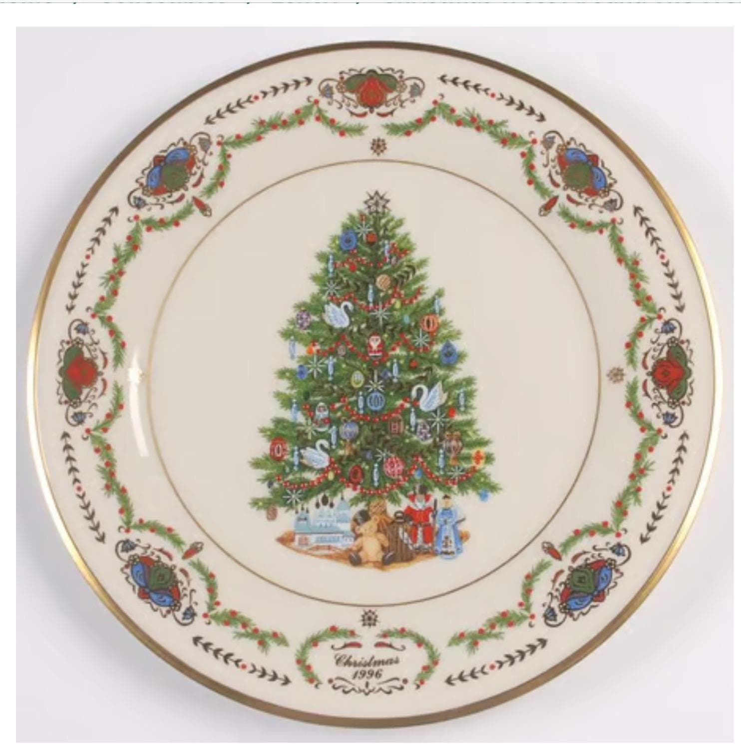 レノックス 1996 クリスマスプレート ロシア MADE IN USA Lenox 1996 Christmas Year Plate | eBay