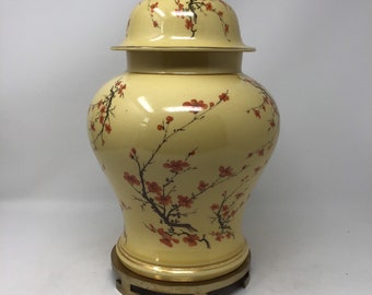 高橋露作 生姜壺 花瓶 蝶 手彩入り 磁器 - Etsy 日本