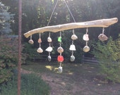 Great Lakes Rock and Tumbled Glass Mobile