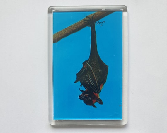 Bat - Fridge magnet - 76 x 52 x 5mm