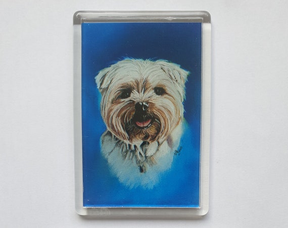 Lhasa Apso - Fridge magnet - 76 x 52 x 5mm