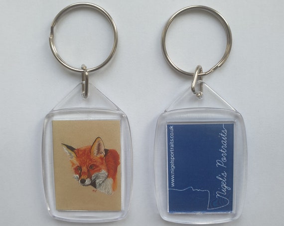 Fox - Key Ring - 54 x 34 x 5mm