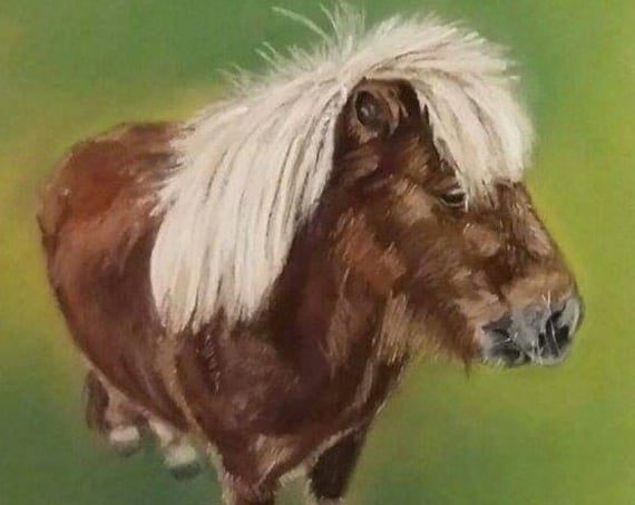 Bespoke Pastel Portrait of Your Horse