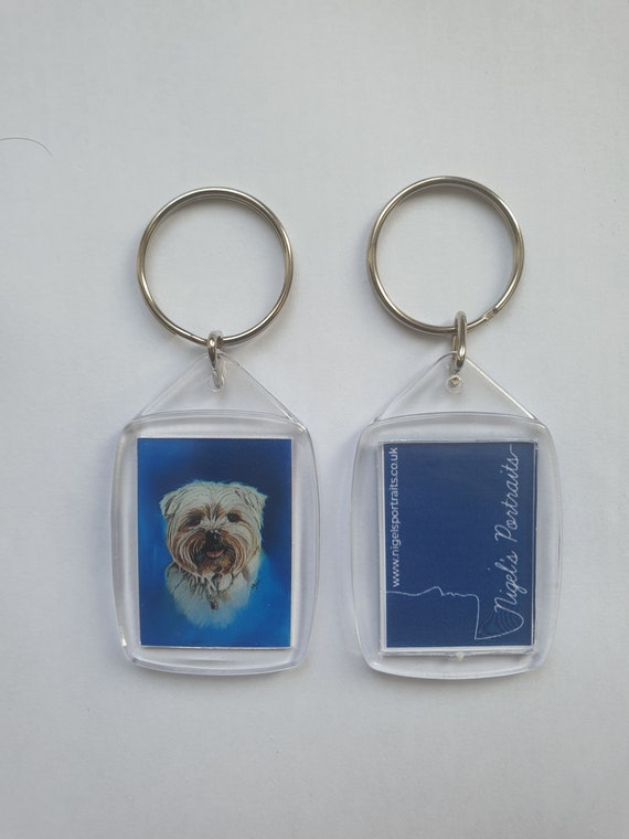 Lhasa Apso - Key Ring - 54 x 34 x 5mm