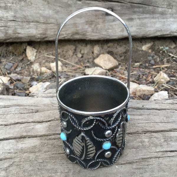 Small Metal Basket Etsy
