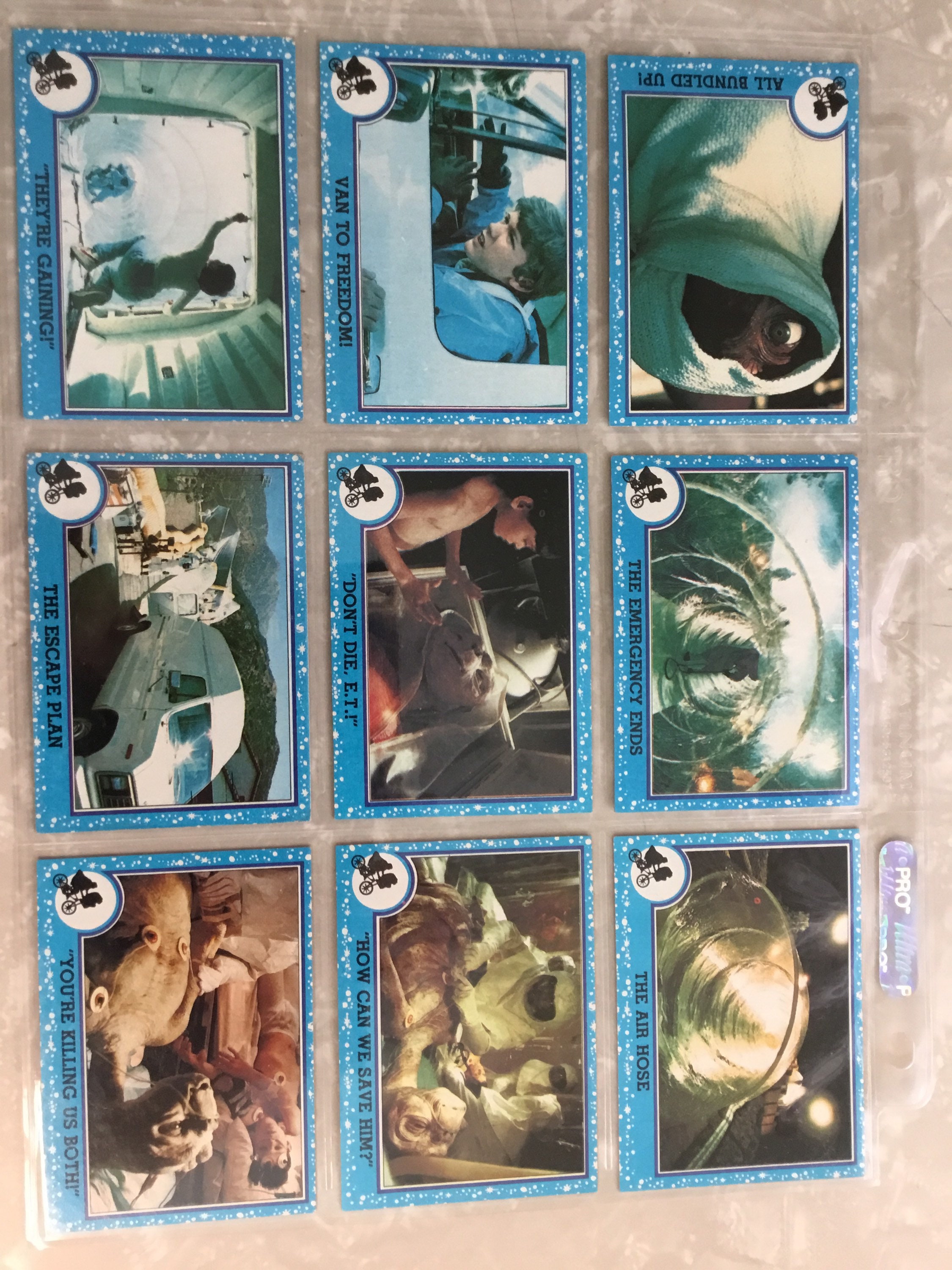 Complete E. T. Card Set 87 Blue Cards Etsy