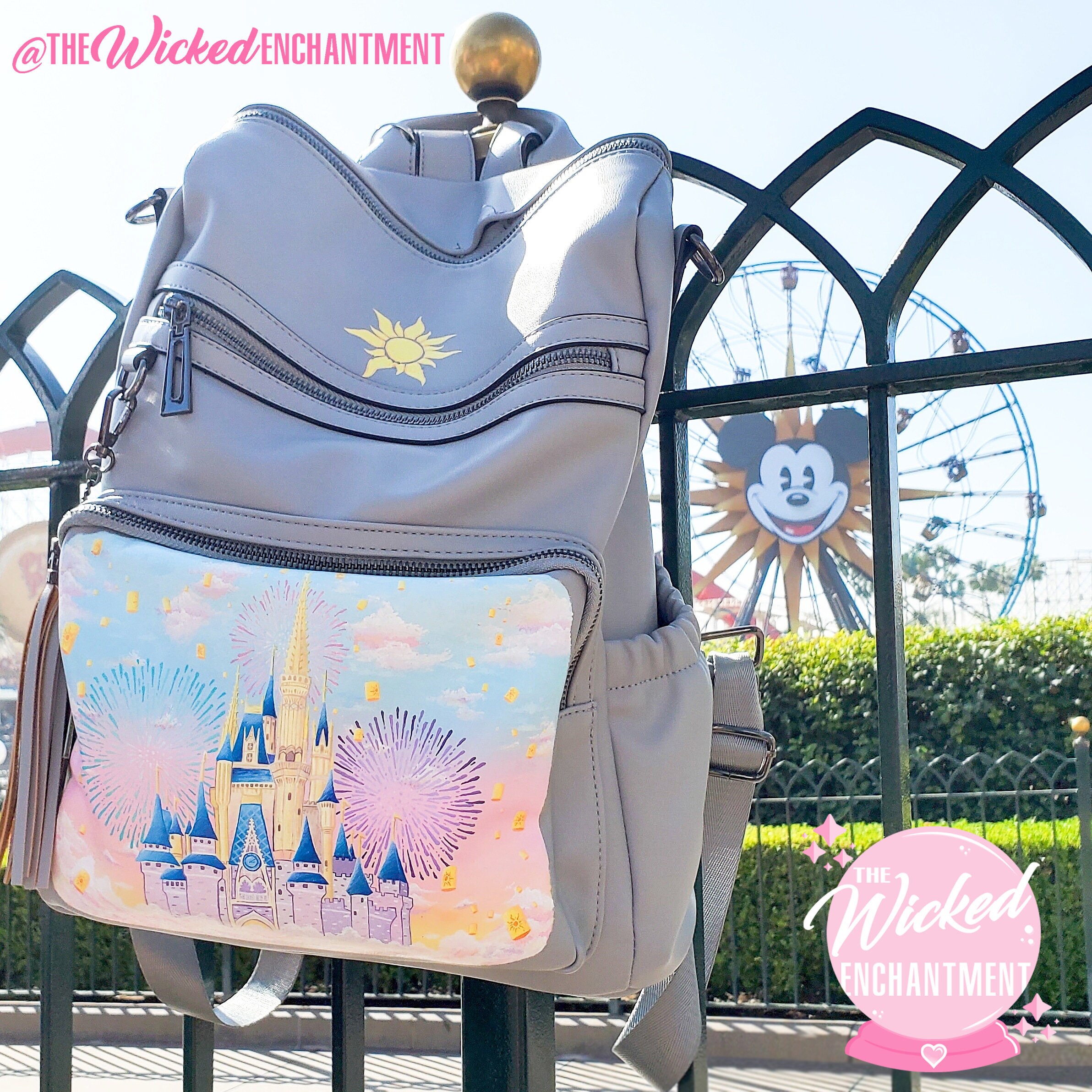 disney castle purse