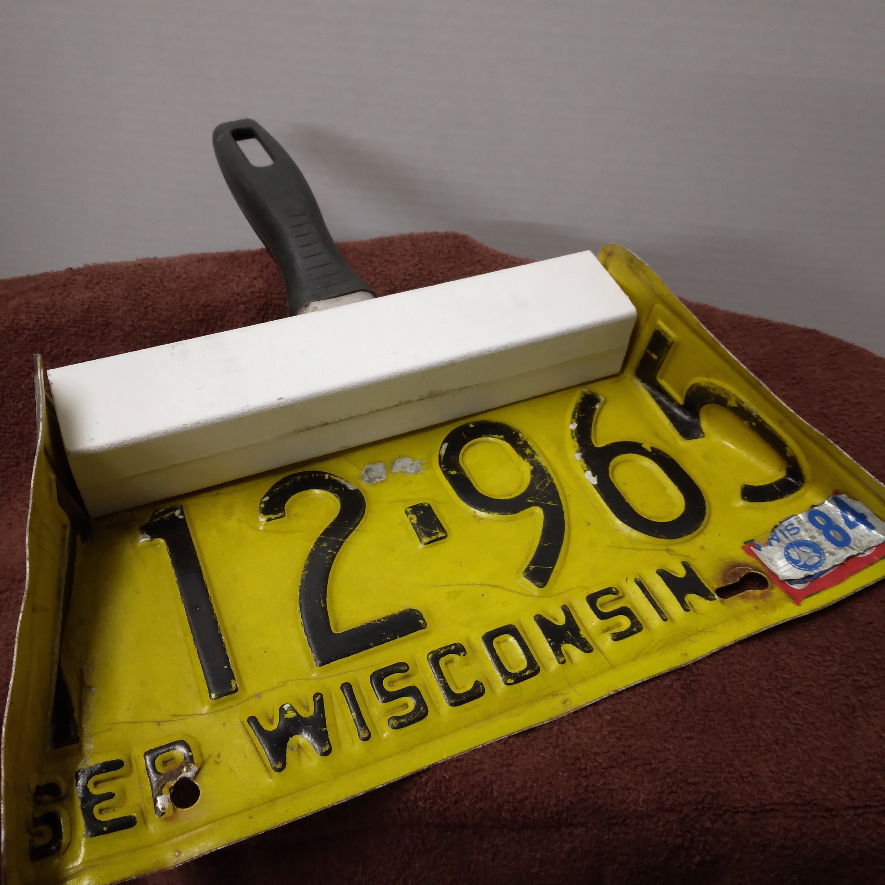 Dustpan, Metal and Wood Eco Friendly, Dust Pan for Sweeping, Gifts, Housewarming, Gifts for