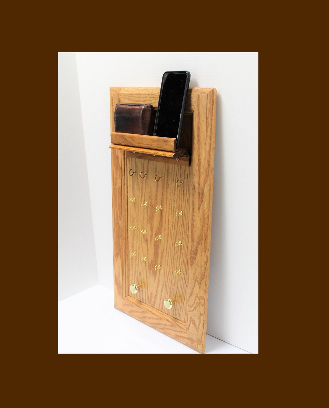 Key Rack Holder, Keys Wall Organizer, Hooks Mail Pouch, Letter Shelf ...
