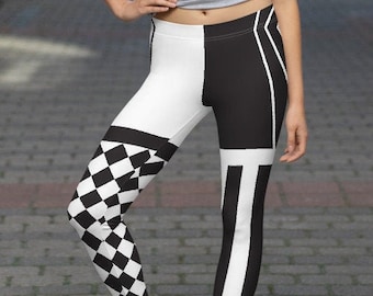 Harlequin Leggings | Etsy Australia