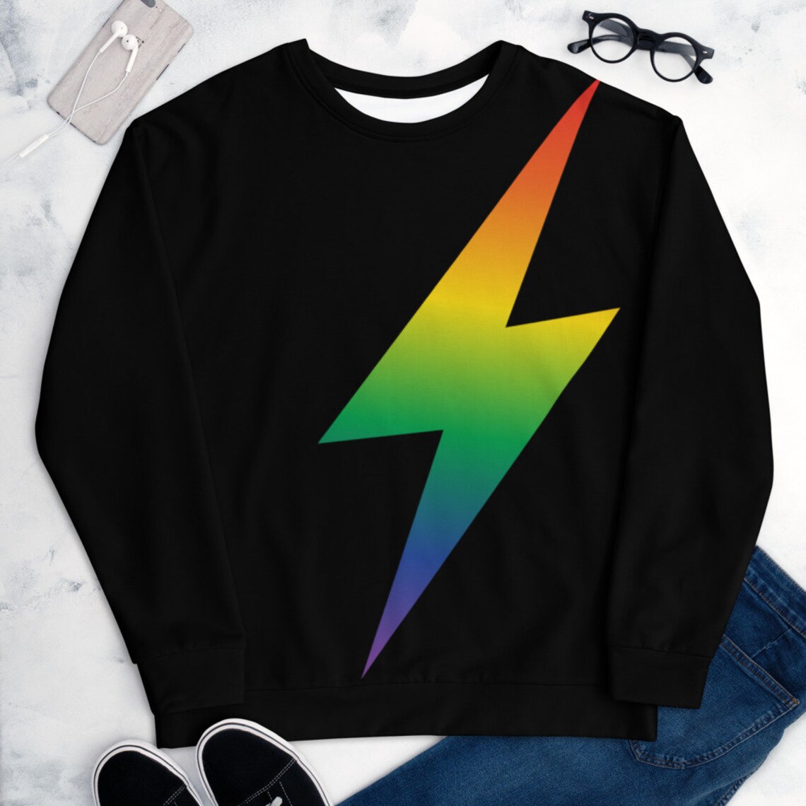thunderbolt sweatshirt
