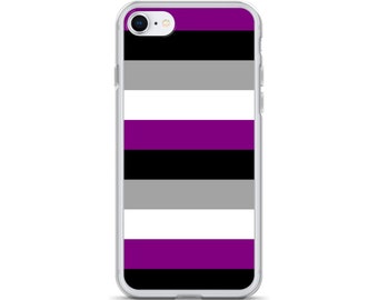 65 MCMLXV LGBT Asexual Pride Flag Print iPhone Case