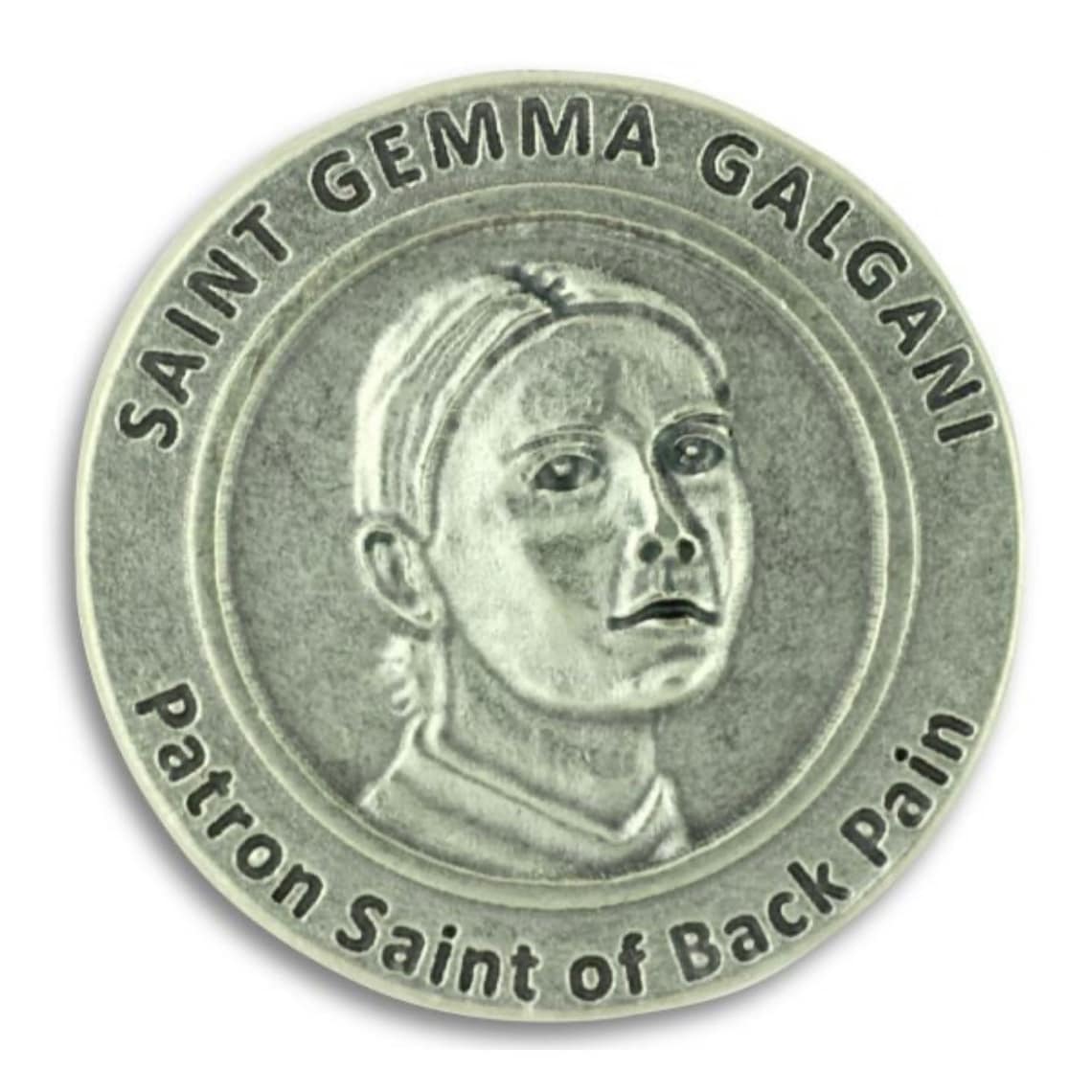 Saint Gemma Galgani Patron Saint of Back Pain Etsy