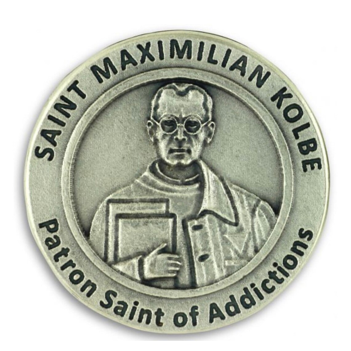 Saint Maximilian Kolbe patron Saint of addiction pocket Etsy