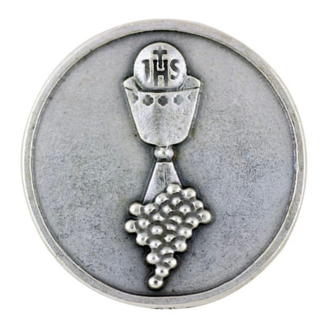 First Communion Pocket Token - Etsy