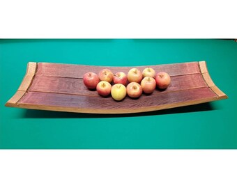 Oak Barrel Stave Tray