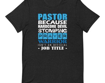 Funny Pastor Shirt, Devil Stomping, Shirts for Pastors and church leaders,  Soft Tshirt