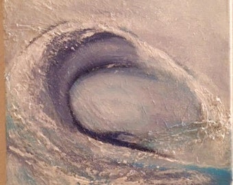 Textured Wave Painting