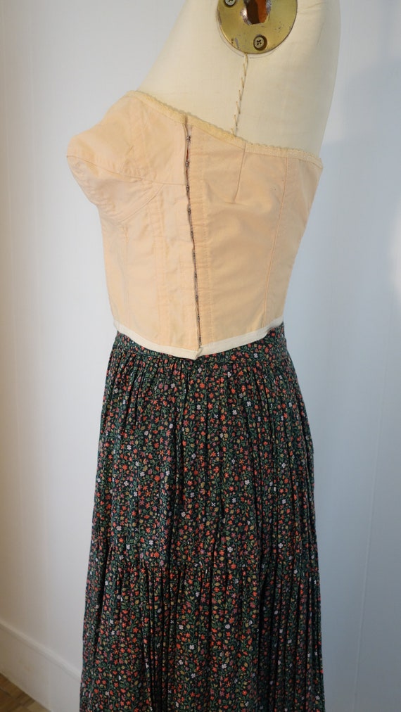 Martha of Taos Vintage Ditsy print skirt - image 5