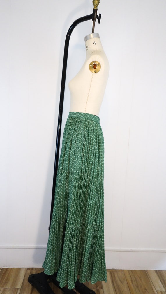 Martha of Taos Vintage ditsy print skirt - image 2