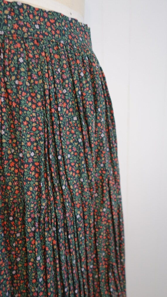 Martha of Taos Vintage Ditsy print skirt - image 3