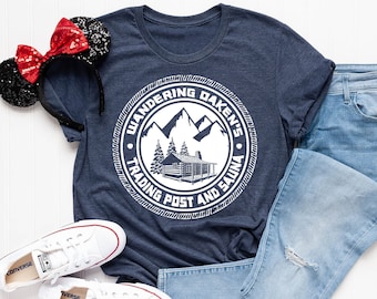Wandering Oaken's Trading Post and Sauna Shirt | Arendelle Shirt | Disney Shirt | Norway Epcot | Short-Sleeve Unisex T-Shirt