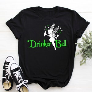 Drinkerbell Shirt | Food and Wine Festival Shirt | Tinker Shirt | Drinking Shirt | Disney Shirt | Wear to Disney | Short-Sleeve Unisex T-Shi