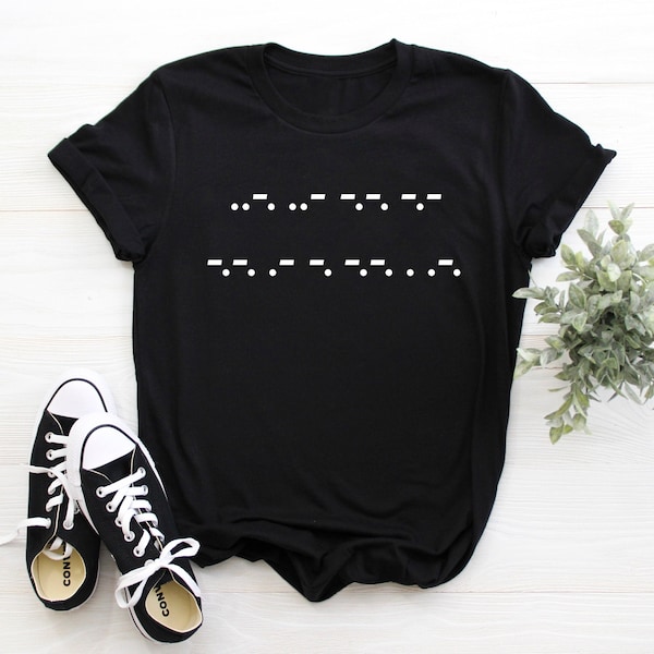 Fuck Cancer Morse Code Shirt, Cancer Survivor shirt, Cancer Sucks, Breast Cancer, Ovarian Cancer, Lung Cancer, Brain Cancer, Unisex T-Shirt