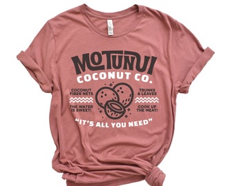 Motunui Coconut Company Shirt | Moana Shirt | Disney Moana Shirt | Wear to Disney | Kakamora Coconuts Unisex T-Shirt