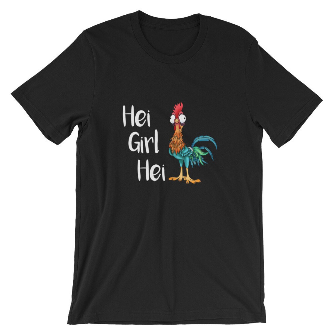 Hei Girl Hei Moana Shirt Hei Hei Shirt Shortsleeve Etsy