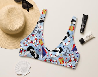 Top de bikini acolchado de Disney Cruise