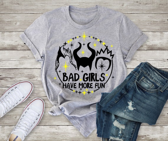 disney bad girl shirt