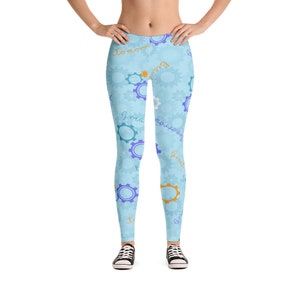 Carousel of Progress Leggings | Great Big Beautiful Tomorrow | Run Disney Leggings | Disney Outfit | Women&#39;s Leggings