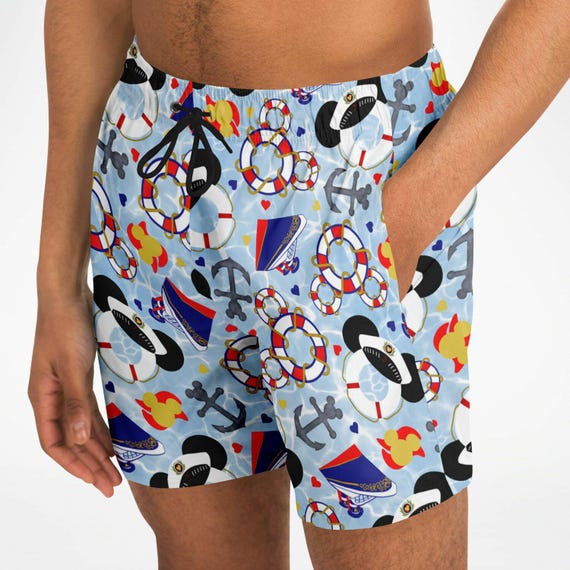 Disney Cruise Men's Swim Trunks | Disney Men's Swimsuit | Cruise Vacation | Disney Vacation